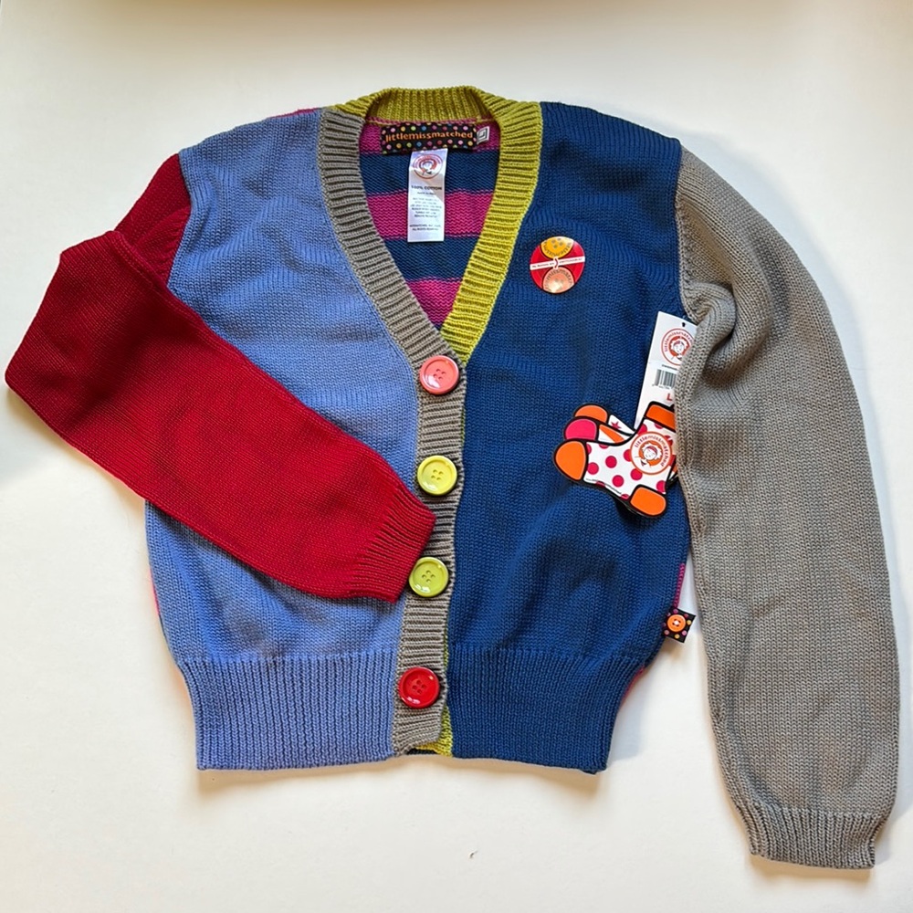Colorful Kids Cardigan,L